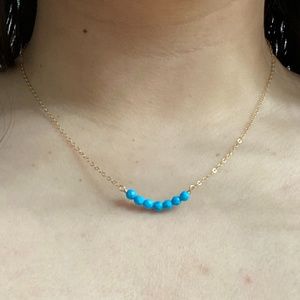 Turquoise Bar Necklace